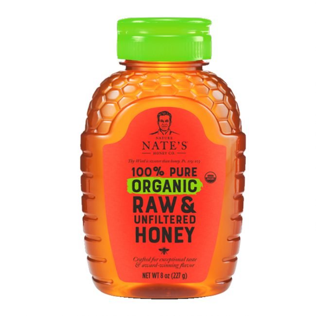 Nature Nate's Organic Honey 8 oz World of Honey